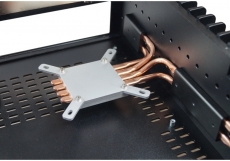 Nanum SE-H100 passiv gekühlt Mini-ITX Gehäuse silber