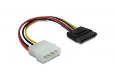 Delock Kabel Power SATA HDD > 4pin Stecker Adapter - gerade
